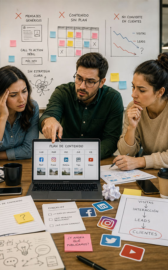 Errores al crear contenido que hacen que una pyme no consiga clientes Errores al crear contenido que hacen que una pyme no consiga clientes